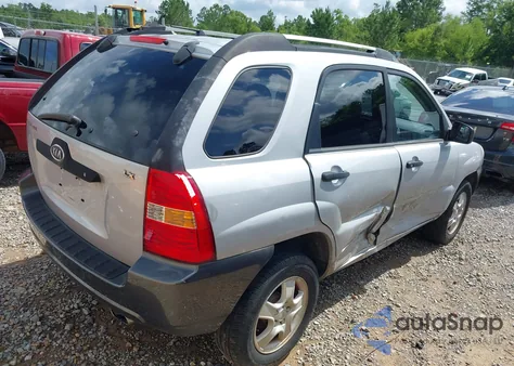 2005 Kia New Sportage from USA, damaged, VIN KNDJF724257052479